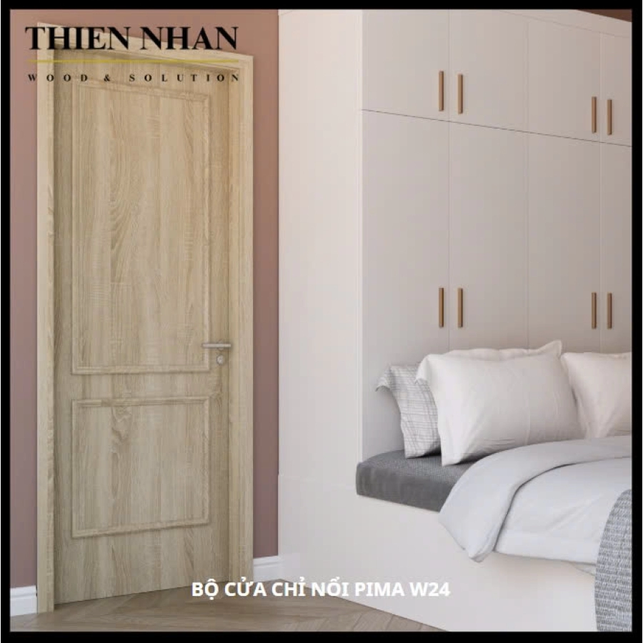 Bộ Cửa Chỉ Nổi Pima W24