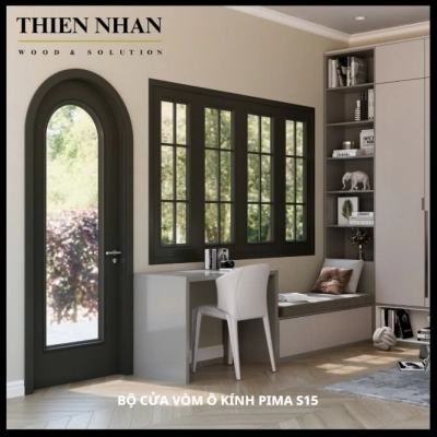 Bộ Cửa Vòm Ô Kính Pima S15