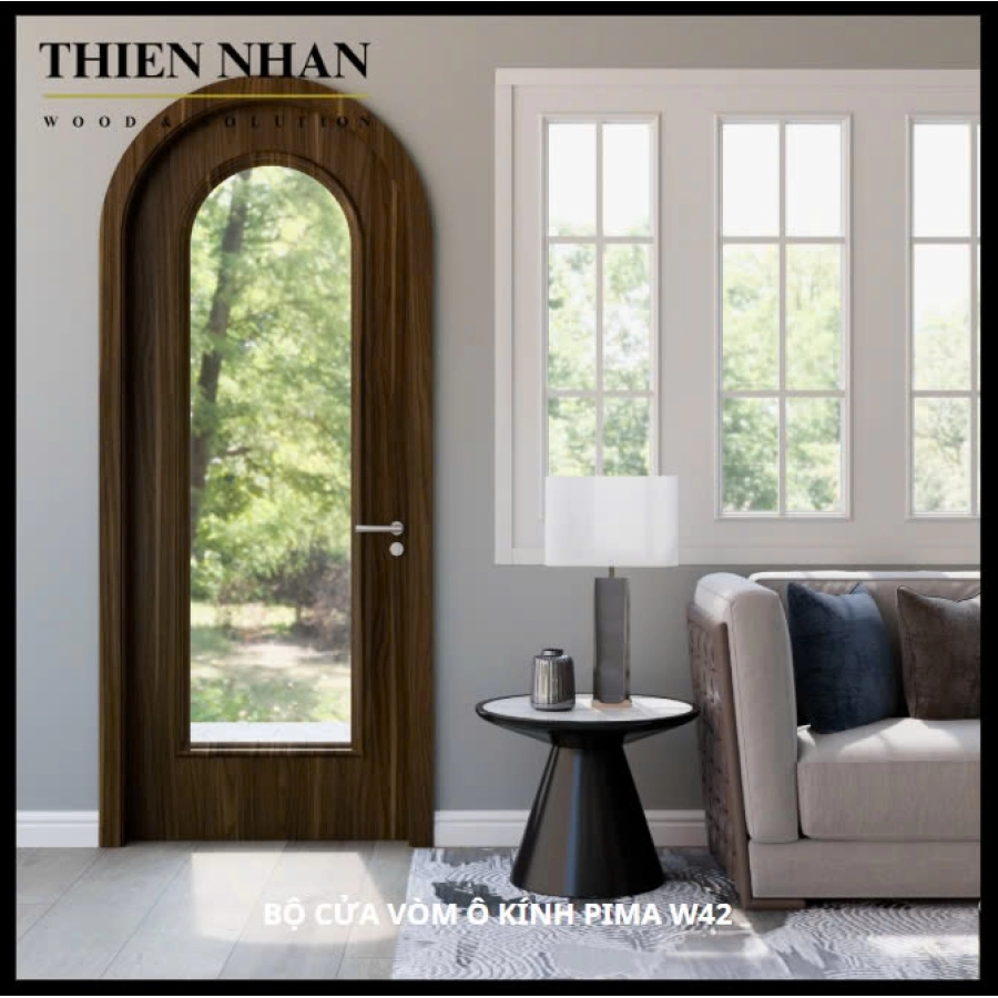 Bộ Cửa Vòm Ô Kính Pima W42