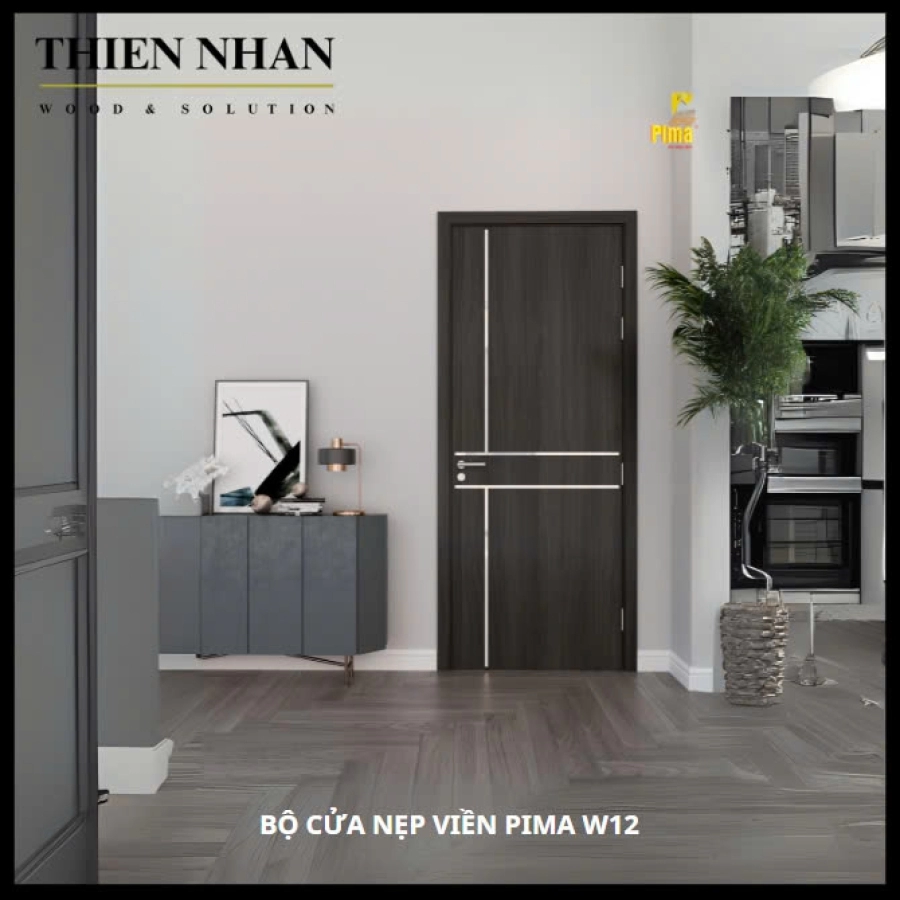 Bộ Cửa Nẹp Viền Pima W12