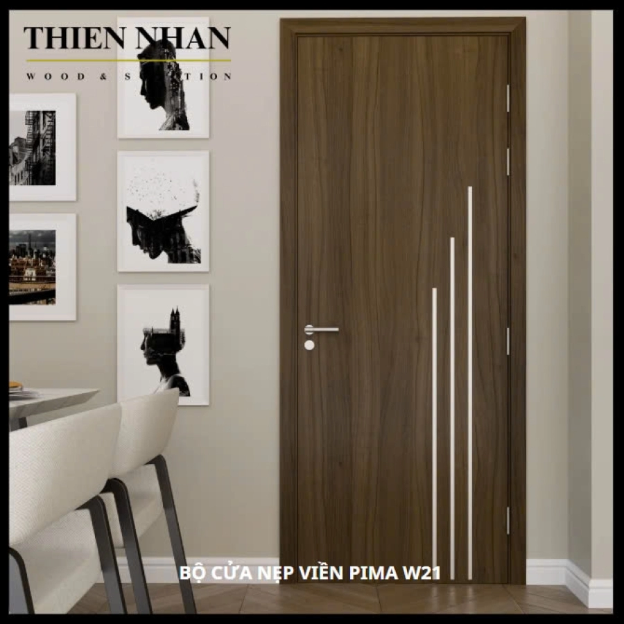 Bộ Cửa Nẹp Viền Pima W21