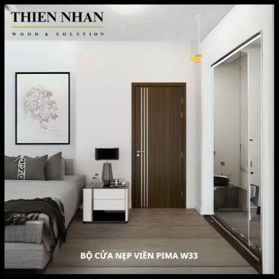 Bộ Cửa Nẹp Viền Pima W33