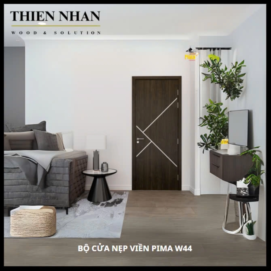 Bộ Cửa Nẹp Viền Pima W44