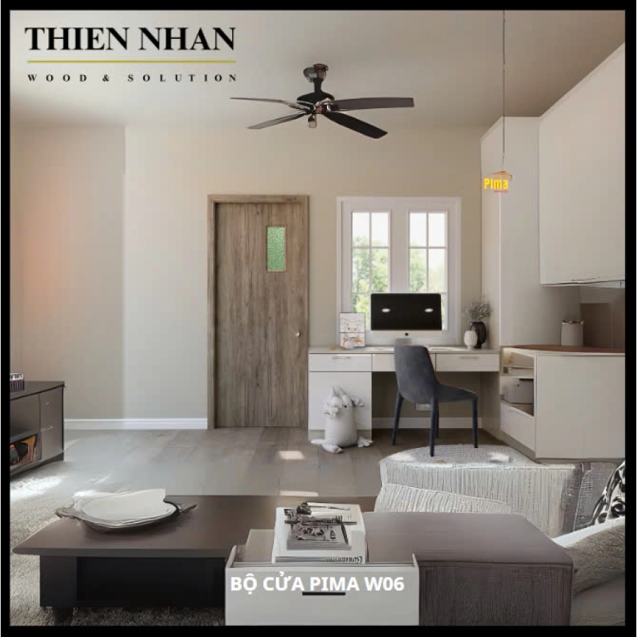 Bộ Cửa Ô Kính Pima W06
