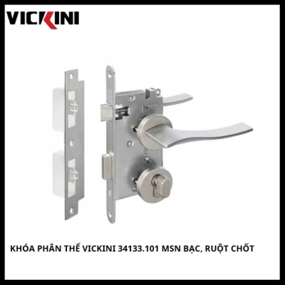 Khóa Phân Thể VICKINI 34133.101 MSN Bạc, Ruột Chốt