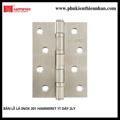 Bản Lề Lá Inox 201 Hammered 1T Dày 2Ly