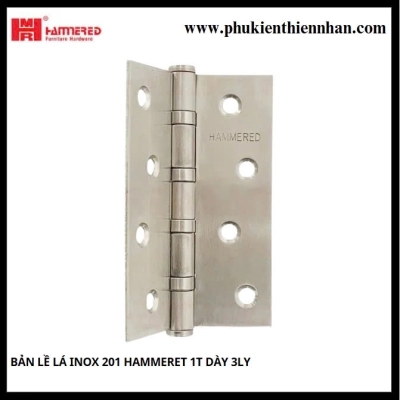 Bản Lề Lá Inox 201 Hammered 1T Dày 3Ly