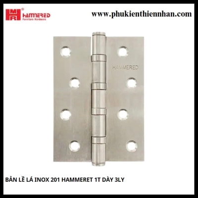 Bản Lề Lá Inox 201 Hammered 1T Dày 3Ly