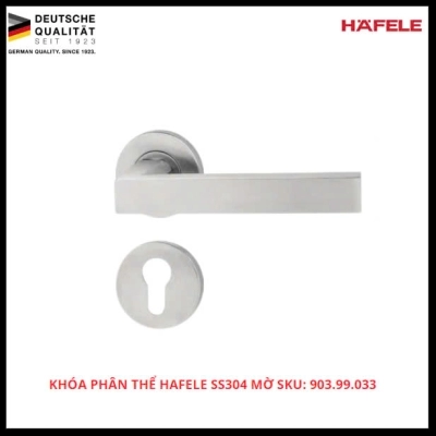 Khóa Phân Thể Hafele SS304 Mờ SKU: 903.99.033