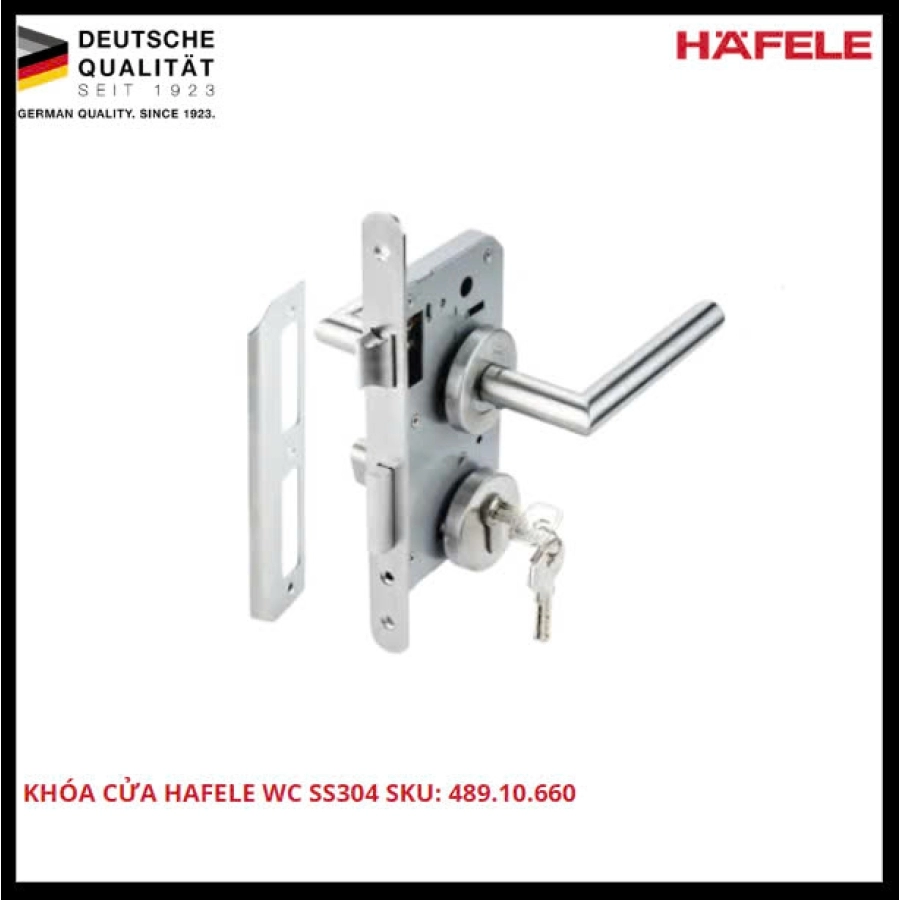 Khóa Cửa Hafele WC SS304 SKU: 489.10.660