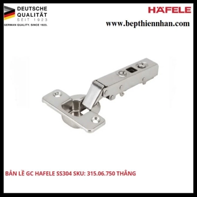 Bản lề gc Hafele ss304 315.06.750 - thẳng