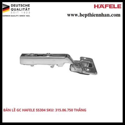 Bản lề gc Hafele ss304 315.06.750 - thẳng