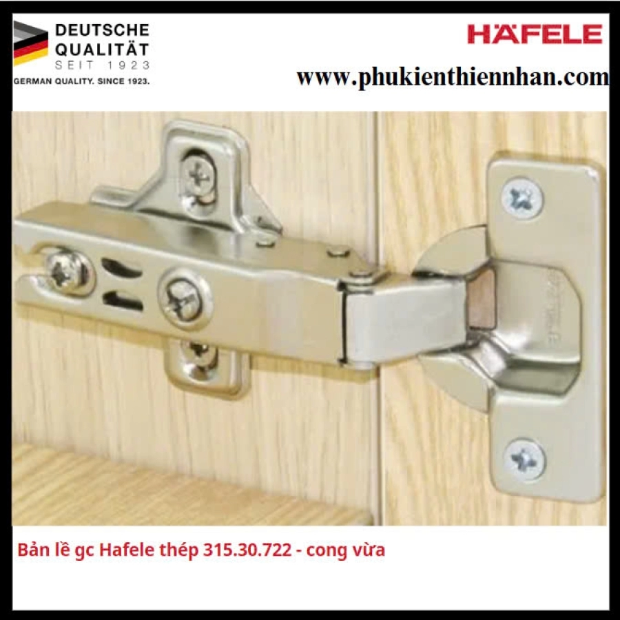 Bản Lề GC Hafele Thép 315.30.722 - Trùm Nữa