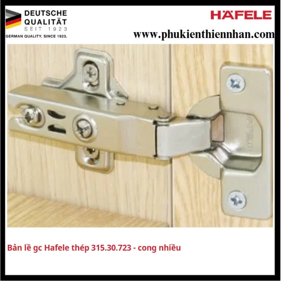 Bản Lề GC Hafele Thép 315.30.723 - Lọt Lòng