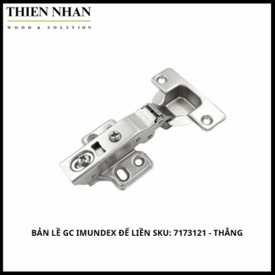 Bản Lề GC Imundex Đế Liền SKU: 7173121 - Thẳng