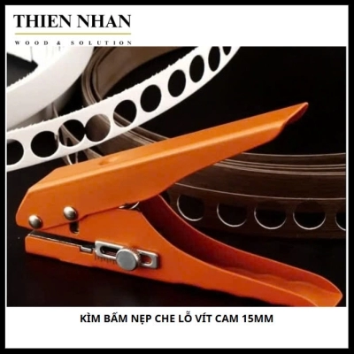 Kìm Bấm Nẹp Che Lổ Vít Cam 15mm