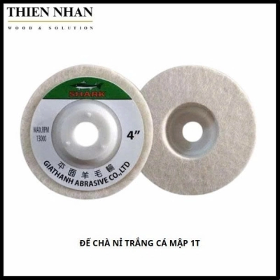 Đế Chà Nỉ Trắng Cá Mập 1T