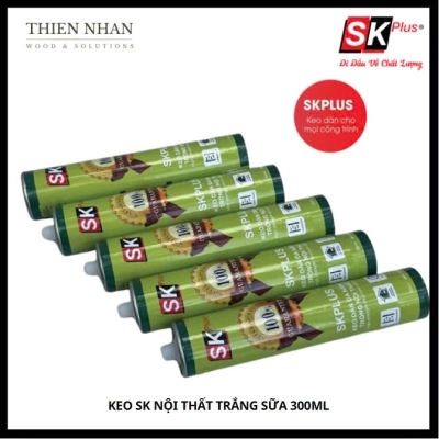 Keo SK Nội Thất Trắng Sữa 300ml - 24C/Thùng