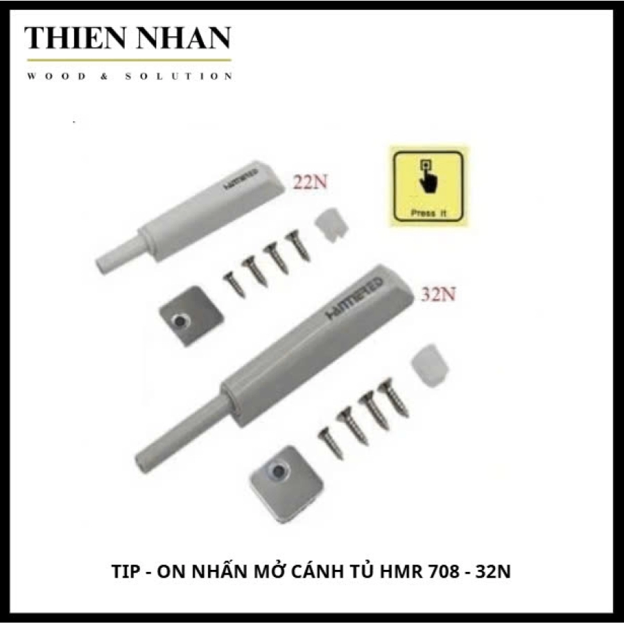 Tip - On Nhấn Mở Cánh Tủ HMR 708 - 32N