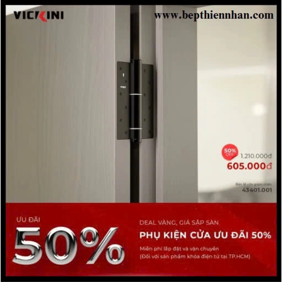 Bản lề cửa VICKINI 43401.001 OBP
