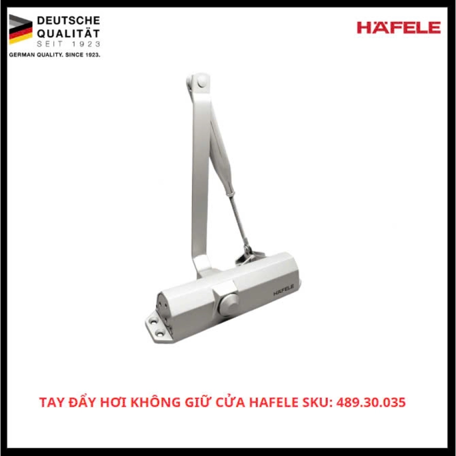 Tay Đẩy Hơi Không Giữ Cửa Hafele SKU: 489.30.035