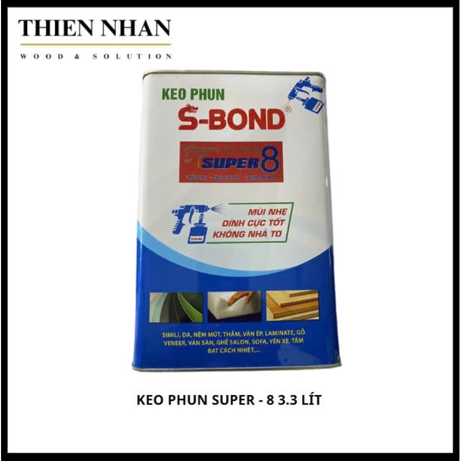 Keo Phun SUPER - 8 3.3 Lít