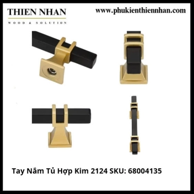 Tay Nắm Tủ Hợp Kim 2124 SKU: 68004135