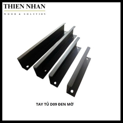 Tay Tủ D09 128mm - Đen Mờ