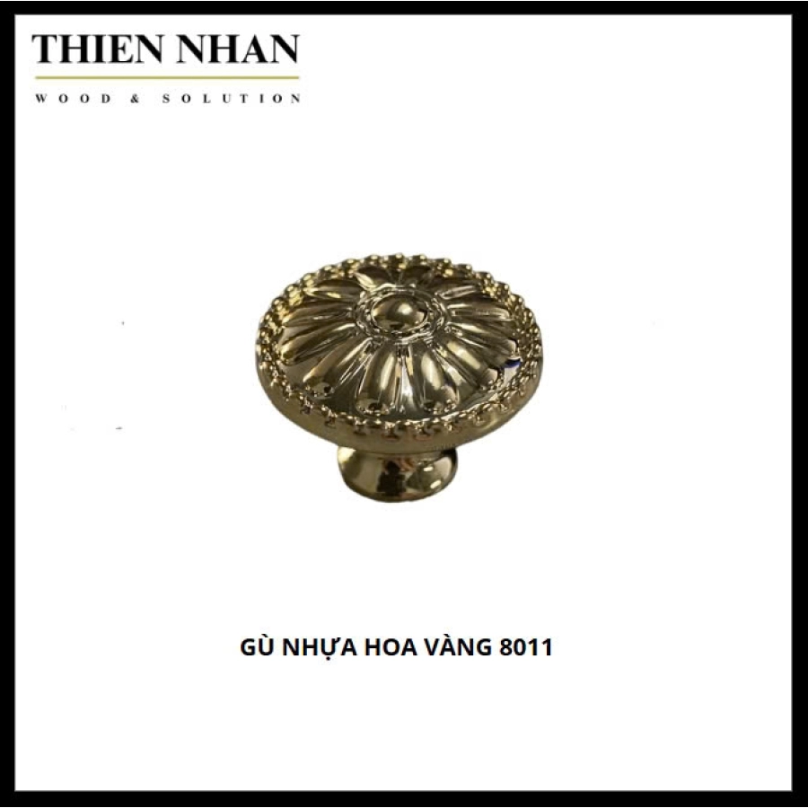 Gù Nhựa Hoa Vàng 8011