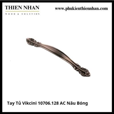 Tay Tủ Vikcini 10706.128 AC Nâu Bóng