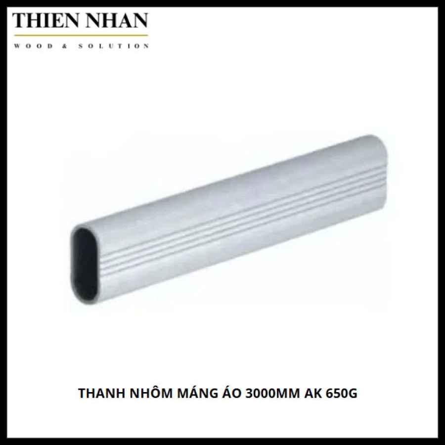 Thanh Nhôm Máng Áo 3000mm AK 650g