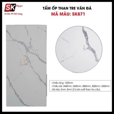 08mm Than Tre SK871 Gỉa Đá (KT:1220*2800mm)