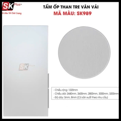 08mm Than Tre SK989 Vân Vải (KT:1220*2800mm)